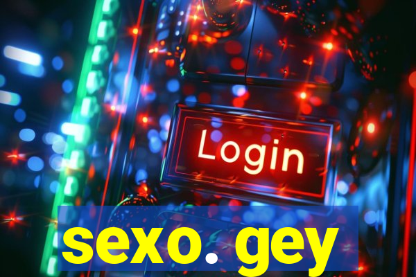 sexo. gey